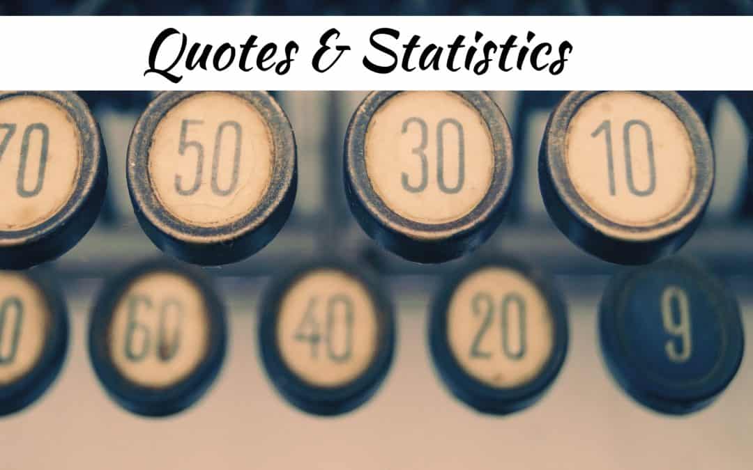 Quotes and Statistics